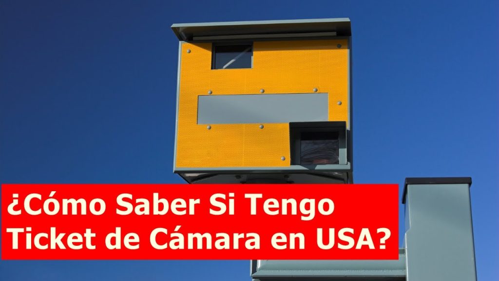 como saber si tengo ticket de camara en florida