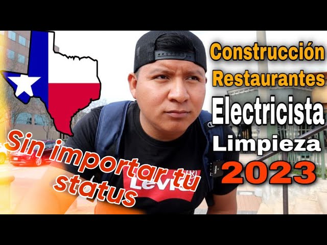 trabajos en dallas tx sin papeles